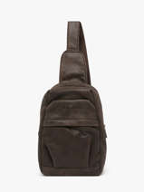 Cross Body Tas Achilles Leder Arthur & aston Bruin achille 2