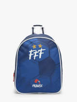 Rugzak 1 Compartiment Federat. france football Blauw fff 26ZX201S