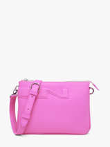 Cross Body Tas Milano Leder Nathan baume Roze n city 3