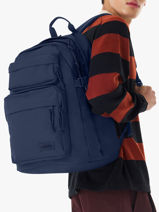 Rugzak 1 Compartiment Met 16" Laptopvak Eastpak Blauw double casual EK0A5BIT-vue-porte
