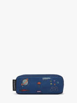 Pennenzak 2 Compartimenten Caramel et cie Blauw fier GA