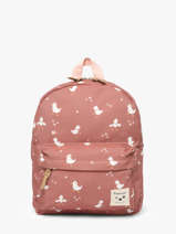 Mini Rugzak Kidzroom Rood little story 1683