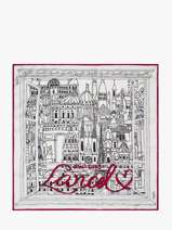 Foulard Lancel Wit 150 ans A14138