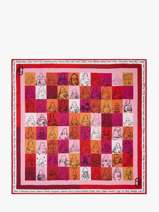 Foulard Lancel Rood 150 ans A14215