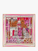 Foulard Lancel Roze 150 ans A14138