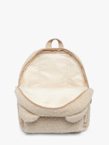 Mini Rugzak Pret Beige ridge and row 1716-vue-porte
