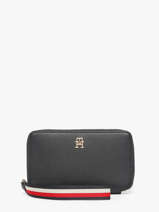 Portefeuille Tommy hilfiger Blauw th logotape AW18699