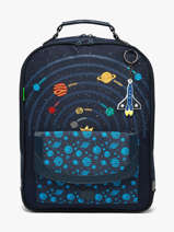 Rugzak 2 Compartimenten Tann's Blauw les fantaisies g 74151