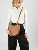Longchamp Le foulonn� Cross bodytas Bruin-vue-porte