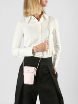 Longchamp Epure Schoudertas Roze-vue-porte