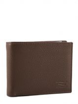 Portefeuille Caviar Leder Crinkles Bruin caviar 14086
