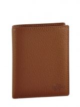 Portefeuille Foulonne Leder Yves renard Bruin foulonne 23426