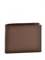 Portefeuille Caviar Leder Crinkles Bruin caviar 14023