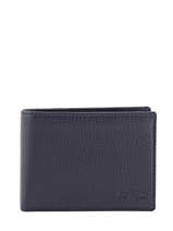 Portefeuille Foulonne Leder Yves renard Blauw foulonne 2376