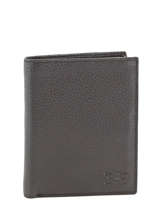 Portefeuille Caviar Leder Crinkles Bruin caviar 14089