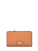 Portefeuille Met Rits Ninon Leder Lancel Bruin ninon A11123