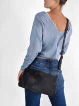 Cross Body Tas Heritage Leder Biba Bruin heritage BT5-vue-porte