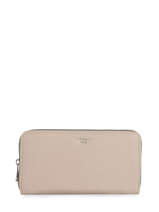 Portefeuille Grained Miniprix Beige grained H1689