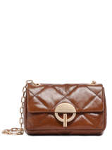 Cross Body Tas Nano Moon Leder Vanessa bruno Bruin moon 84V40326