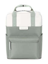 Bergen - Rugzak 1 Compartiment + 15" Pc Kapten and son Grijs backpack BERGEN