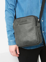 Cross Body Tas Arthur & aston Zwart cristiano 1083-vue-porte