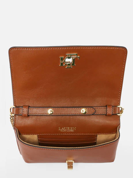 Cross Body Tas Dryden Leder Lauren ralph lauren Bruin dryden 32915377 ander zicht 3