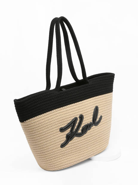 Schoudertas K Signature Karl lagerfeld Zwart k signature 240W3071 ander zicht 2