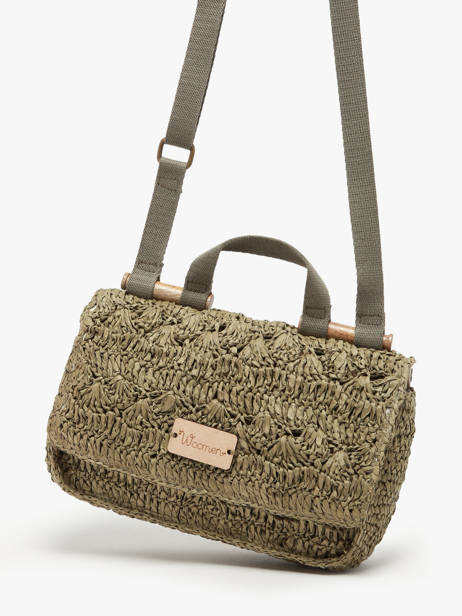 Cross Body Tas Clematite Woomen Groen clematite WCLE03 ander zicht 2
