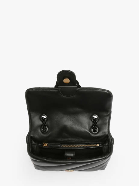 Cross Body Tas Love Bag Puff Leder Pinko Zwart love bag puff A1JO ander zicht 3