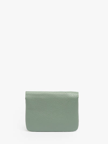 Portemonnee Caviar Leder Milano Groen caviar CA23092 ander zicht 2