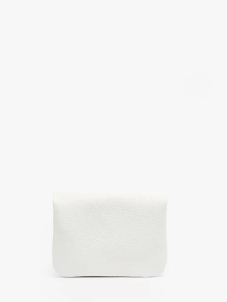 Portemonnee Caviar Leder Milano Wit caviar CA23092 ander zicht 2
