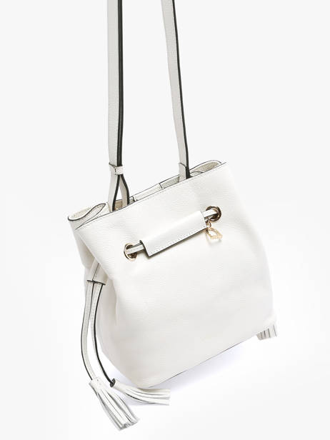 Bucket Bag S Tradition Leder Etrier Wit tradition ETRA004S ander zicht 2
