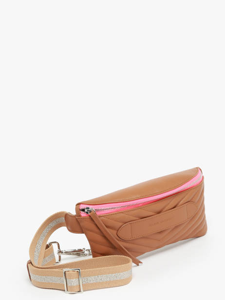 Belt Bag Coachella Quilted Leder Marie martens Bruin coachella VLQ ander zicht 2