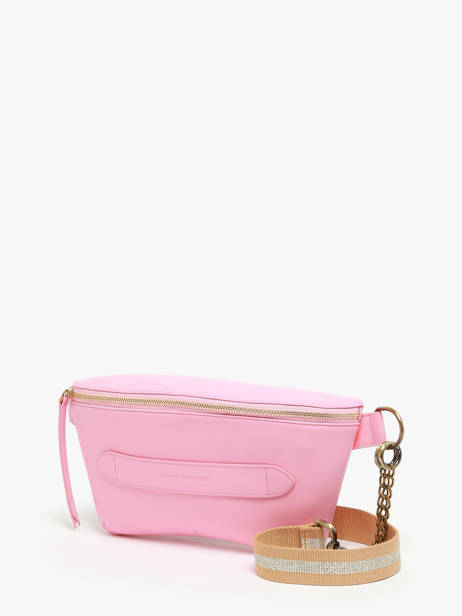 Belt Bag Neufmille Glad Leder Marie martens Roze neufmille VLF ander zicht 2