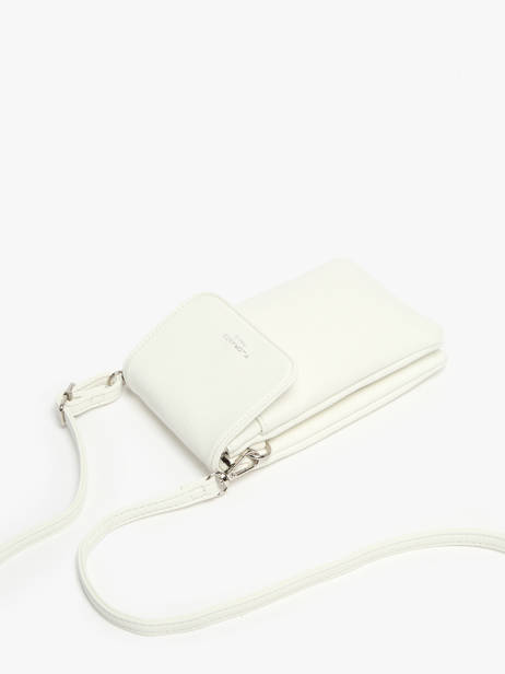 Cross Body Tas Grained Miniprix Wit grained F3609 ander zicht 2