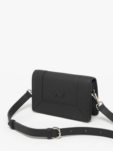 Cross Body Tas Maastricht Leder Nathan baume Zwart mondrian 4 ander zicht 2