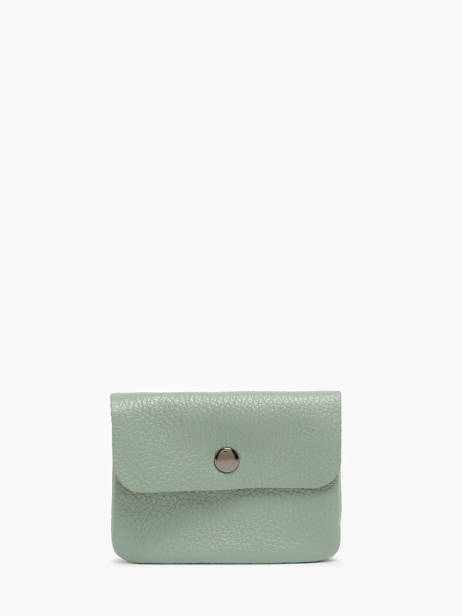 Portemonnee Caviar Leder Milano Groen caviar CA23092