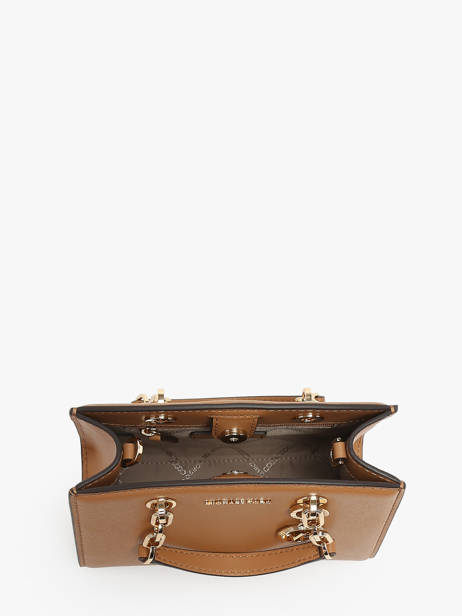 Cross Body Tas Cynthia Leder Michael kors Bruin cynthia S4GCYC1T ander zicht 3