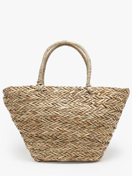 Schoudertas Straw Stro Miniprix Beige straw B471 ander zicht 3