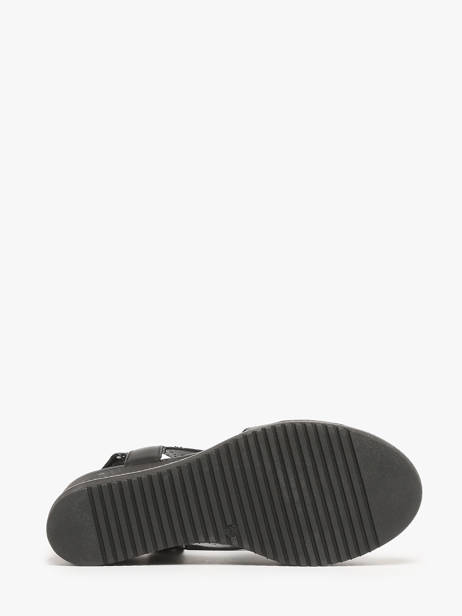 Sandalen Met Sleehak Uit Leder Tamaris Zwart women 42 ander zicht 4