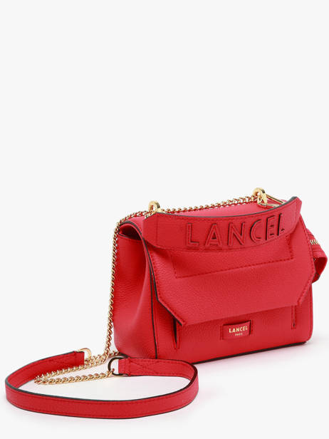 Handtas S Ninon Leder Lancel Rood ninon A09221 ander zicht 2