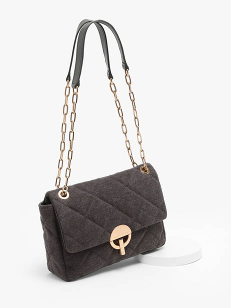 Cross Body Tas Moon Linnen Vanessa bruno Grijs moon 70V40329 ander zicht 2