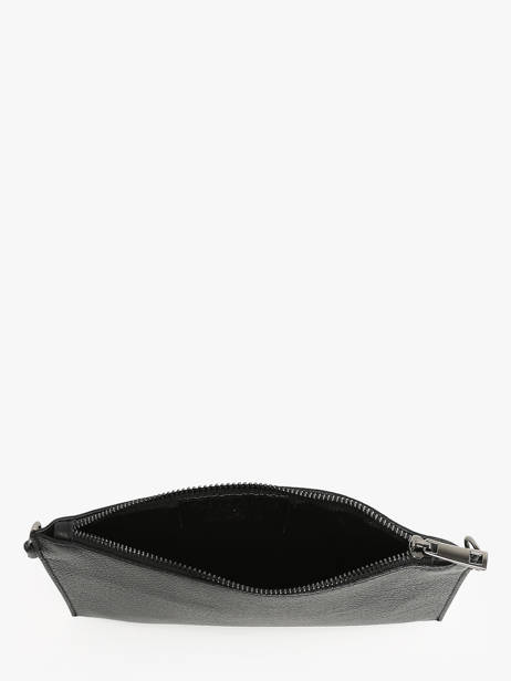 Cross Body Tas Caviar Leder Milano Zwart caviar CA240611 ander zicht 3