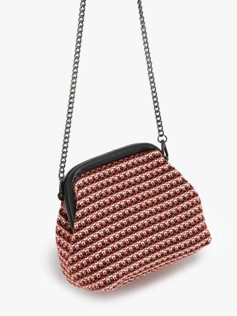 Cross Body Tas Davrina Milano Rood davrina DA24061 ander zicht 2