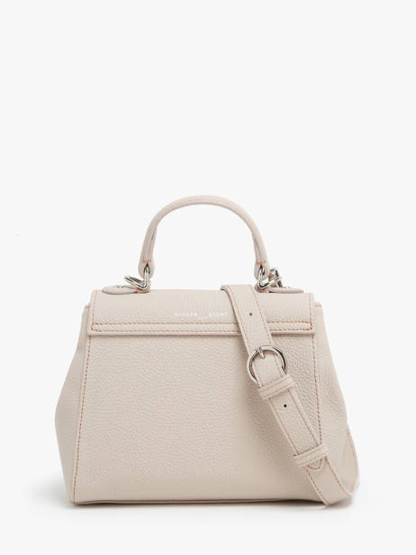 Handtas Yumi Leder Nathan baume Beige ginkgo 4 ander zicht 4