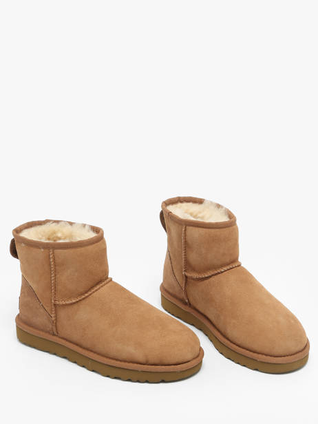 Classic Mini Ii Laarzen Uit Leder Ugg Bruin accessoires 1016222 ander zicht 2