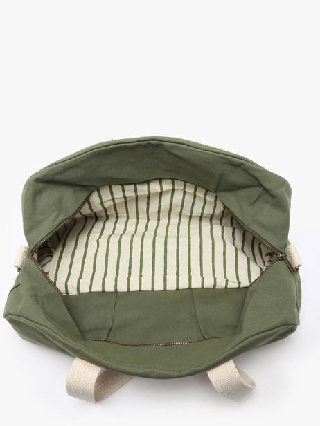 Schoudertas Charlie Katoen Hindbag Groen best seller - 0CHARLIE ander zicht 3