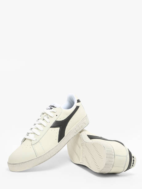 Sneakers Game Low Wax Uit Leder Diadora Wit unisex 178301 ander zicht 2
