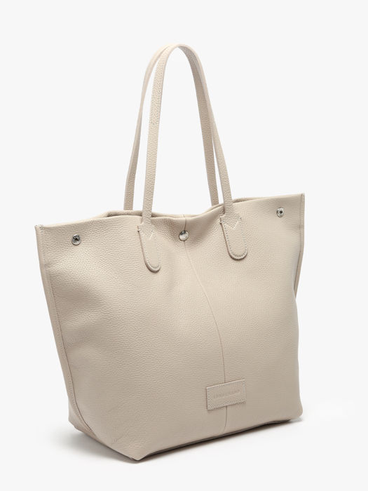 Longchamp Essential cuir Schoudertas Beige
