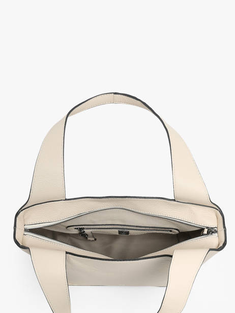Schoudertas M Foudre Leder Etrier Beige foudre EFOD107M ander zicht 3